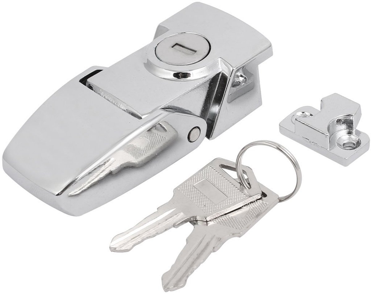 Sourcingmap Koffer Aktetas Houten Case Metalen Toggle Latch Hasp Lock 76mm Lange w 2 Sleutels