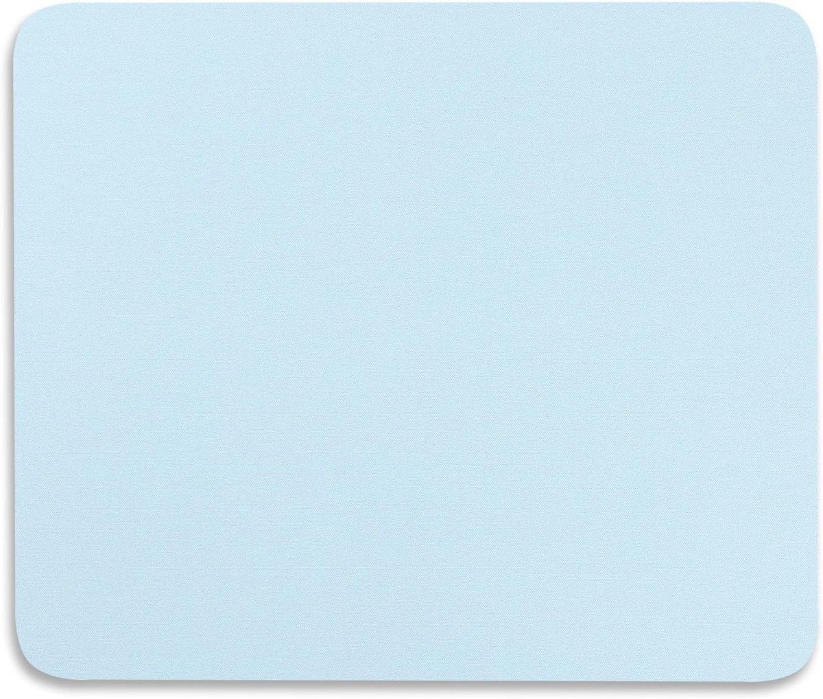 Kleine muismat 24 x 20 x 0,3 cm in lichtblauw - Perfect voor thuis en kantoor, anti-slip en comfortabel