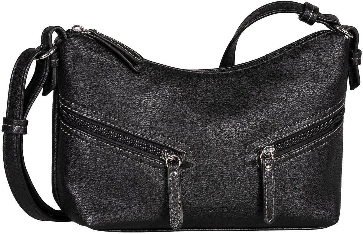 TOM TAILOR schoudertas Apolline Crossbody Bag Black zwart