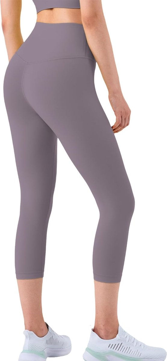 Leggings, fitnessbroek, hoge taille, broek, fitness, yoga, elastisch, anti-cellulitis, broek met zakken, voor pilates, sport, gym, hardlopen, vrije tijd