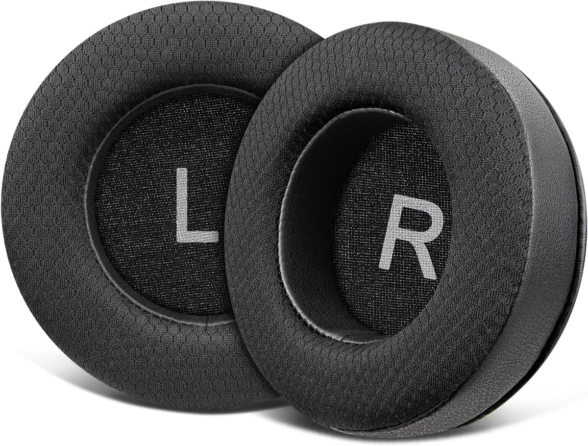 Oorkussens voor AKG K52/K92/K240/K550 - Zwart | voor AKG Pro Audio K52/K72/K92/M220/K240/K241/K242/K271/K272/K340/K550/K550 MKII/K550 MKIII/K551/K553/K553 MKII/K553 Pro