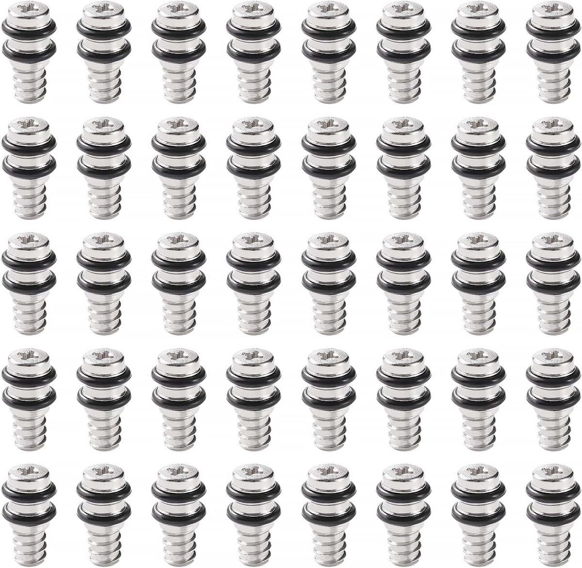 40 Stuks 18x6 mm Metaal Plankpennen, Planksteunpennen Pinnen, voor Keukenkasten en Boekenkasten