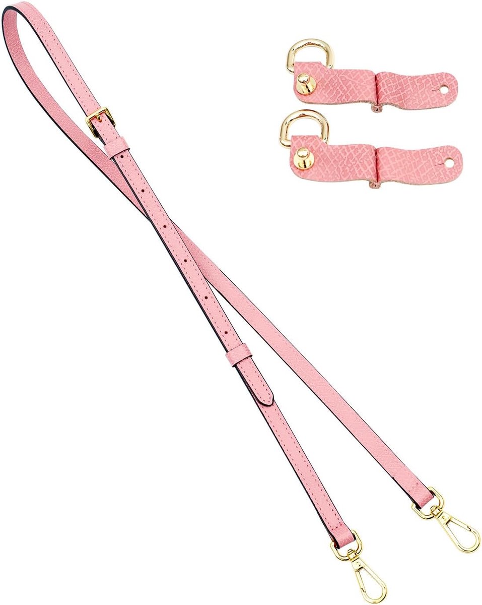 Leren schouderriem, draagriem, handtasriem, vervanging, compatibiliteit met L.ong C.hamp Le Pliage Pouches, conversiekit, crossbody schouderriem