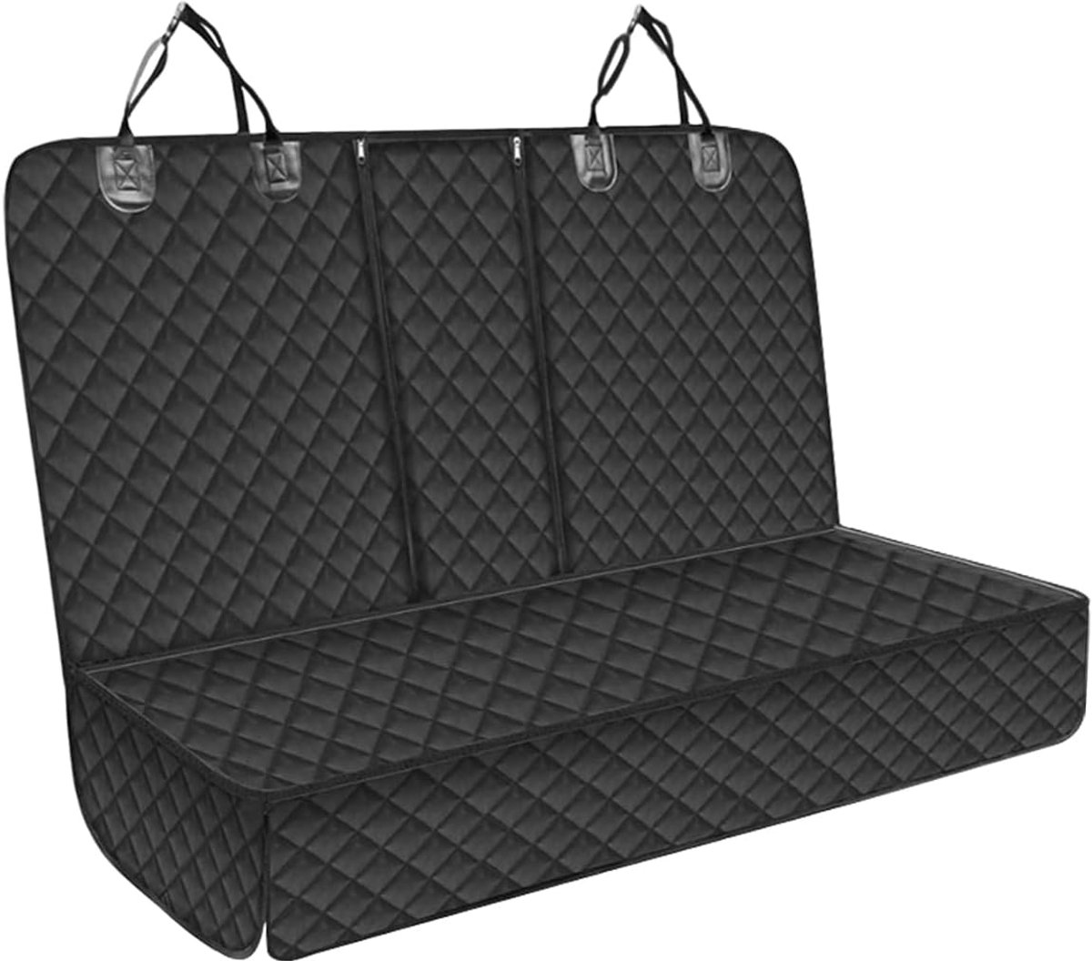 Waterdichte Antislip Autostoelhoeve voor Huisdieren en Kinderen - 135 cm - Geschikt voor Auto, SUV en Bestelwagen - Zwart