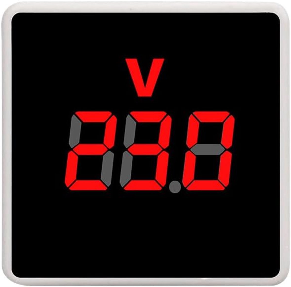 Voltmeter AC 50-380 V Socket Type LED Digitale Voltmeter 110 V 220 V Voltmeter Voltage tester