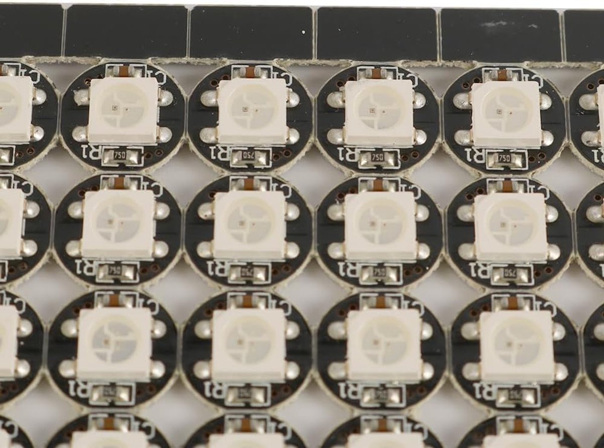 WS2812B ECO RGB Legering Draden 5050 SMD Chips met PCB Heatsink (10 mm x 3 mm) WS2811 IC Ingebouwde 5050 SMD RGB DC5V 100 stks