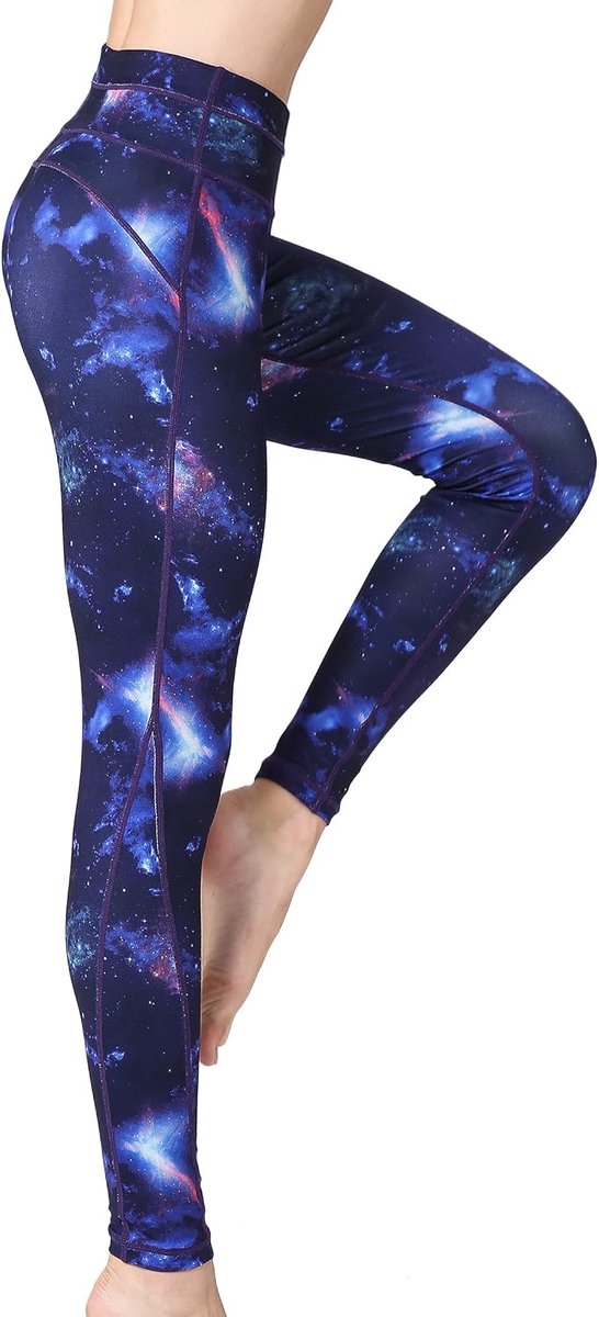 Lange Sportlegging Running Panty Hoge Taille Stretch Fitness Yoga Broek