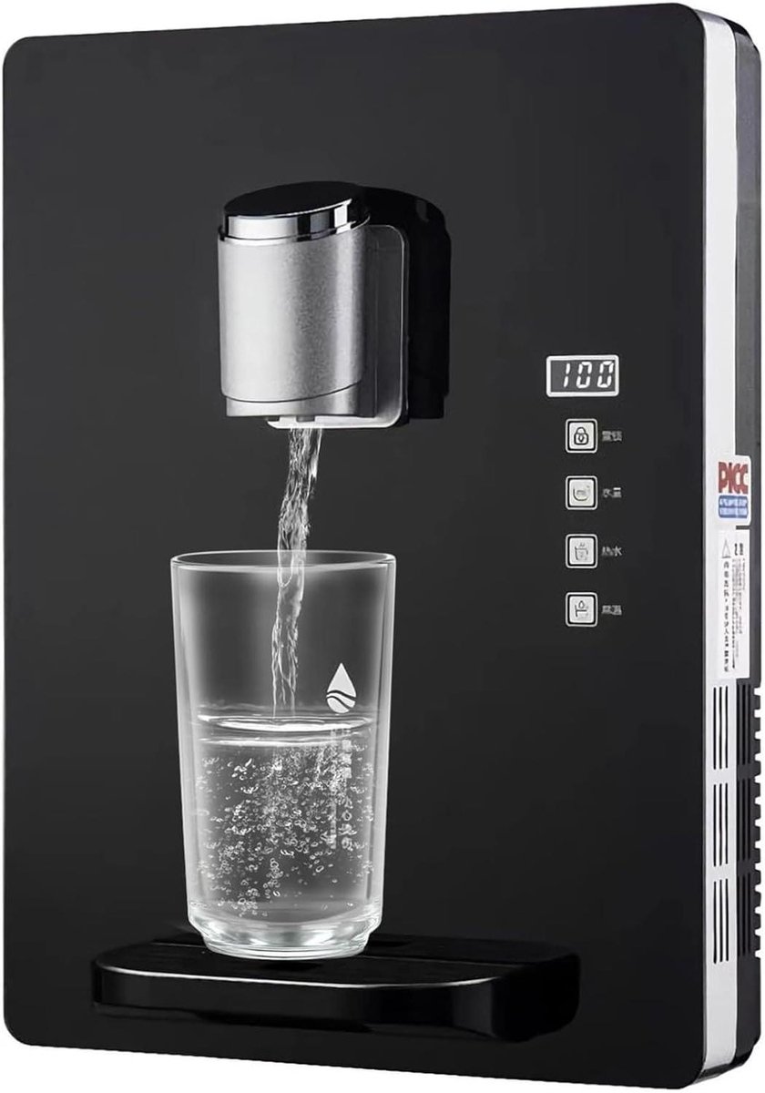 Instant Warme Waterkraan - Waterdispenser Wandmontage - Direct Warm Water - Slim Touchscreen Bediening - 320x90x430mm - Wit