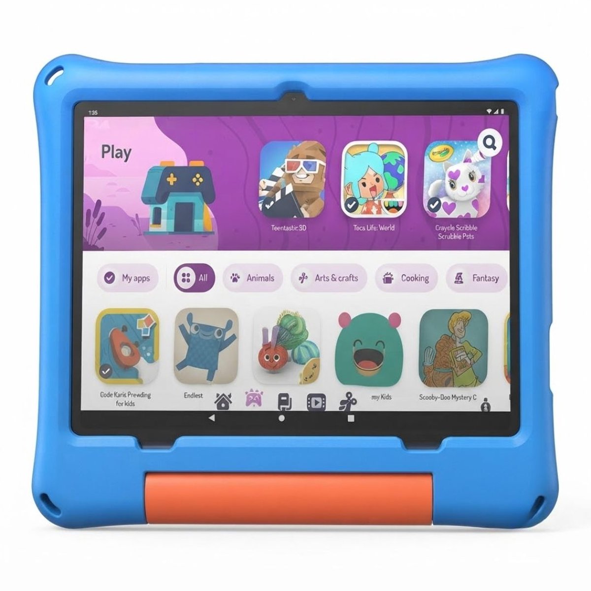 SP® Kindertablet - Tablet - Kidsproof Tablet - Blauw - 24cm x 16cm x 4cm