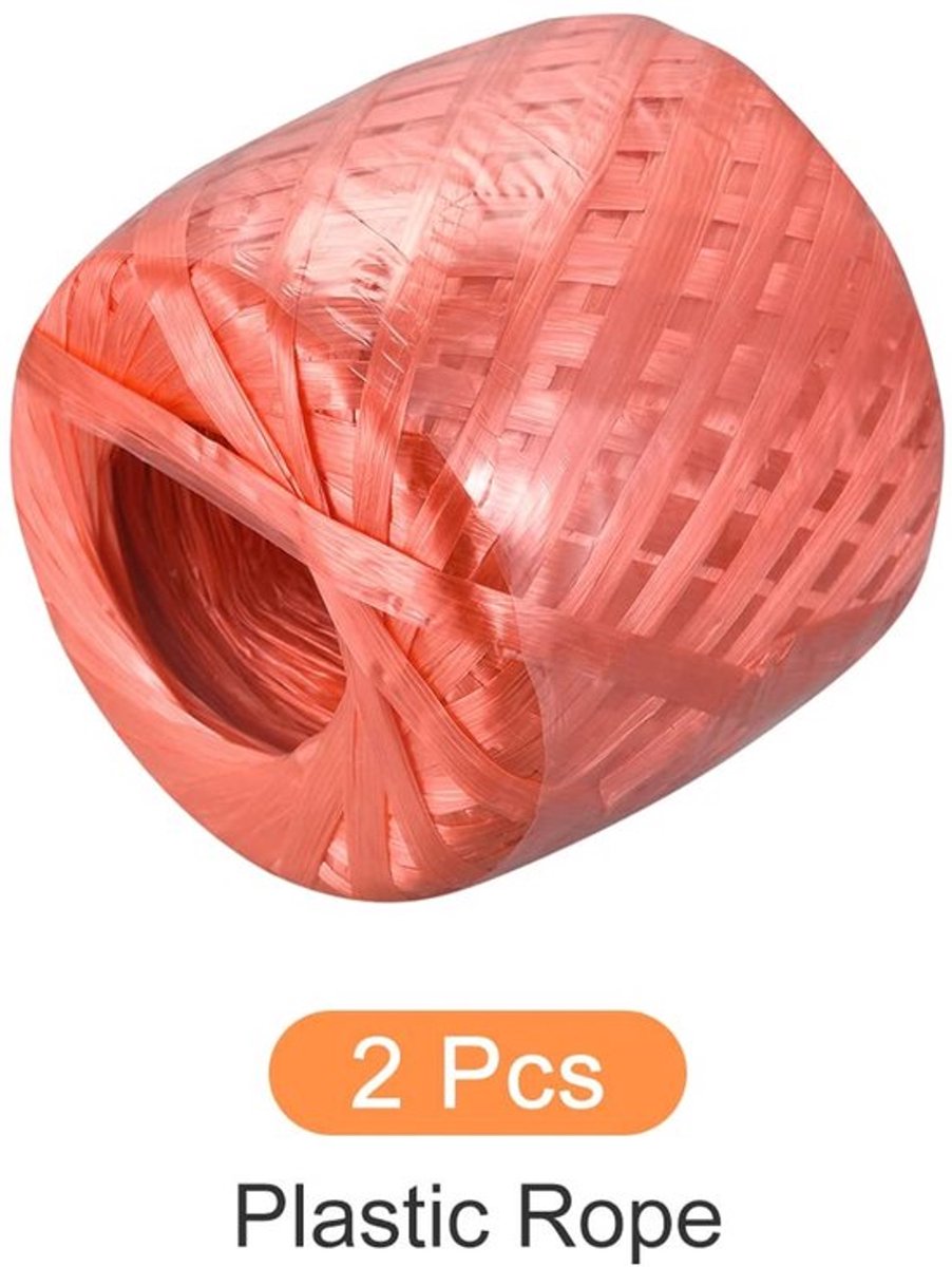 Touw 200m - Polyester/Nylon - Huishoudelijk - DIY - Gebundelde Verpakking - Lichtgewicht - Koord