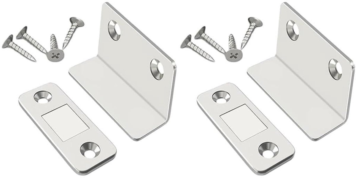 SolidKeus - 2 Stuks Magnetische Snappers voor Kastdeuren