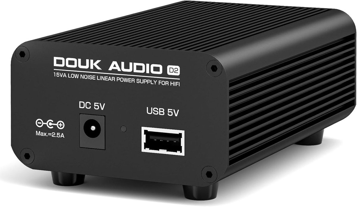 SolidKeus - Stille Lineaire Voedingsadapter 5V voor Audio Apparatuur