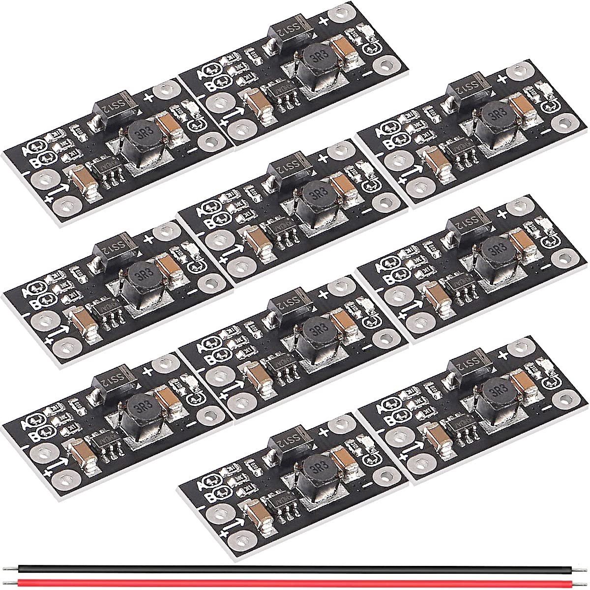 SolidKeus - Set van 10 Mini DC Lithium Accu Boost Modules