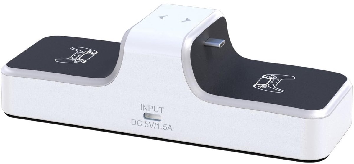 SolidKeus - USB Dual Charger Dock voor PS5 DualSense Controllers