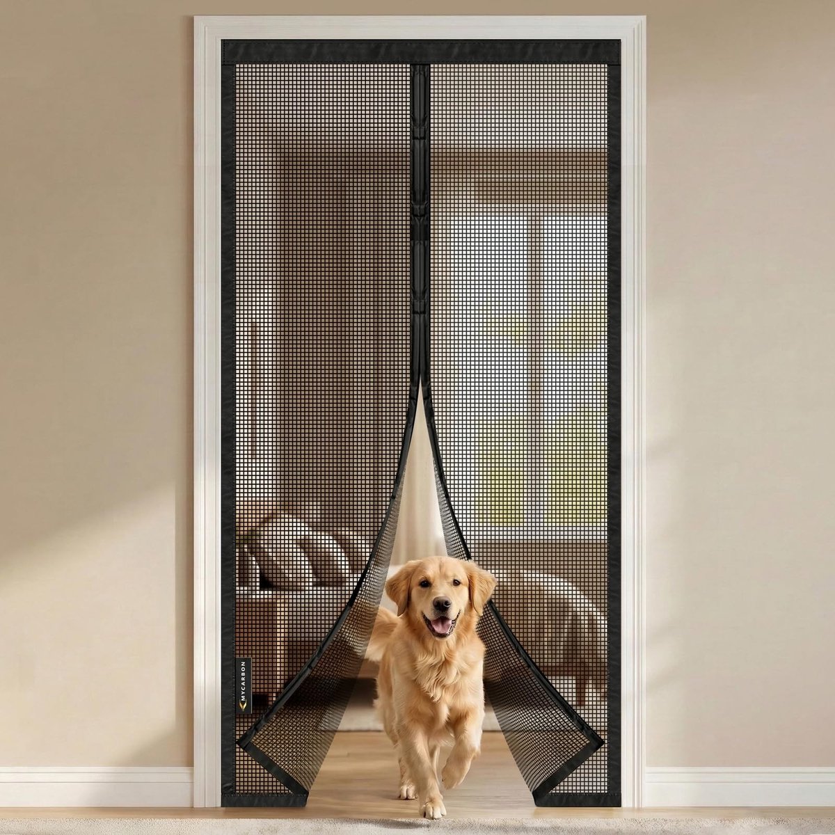 Omgoods - Insectenscherm voor Balkon deur, 110x210cm