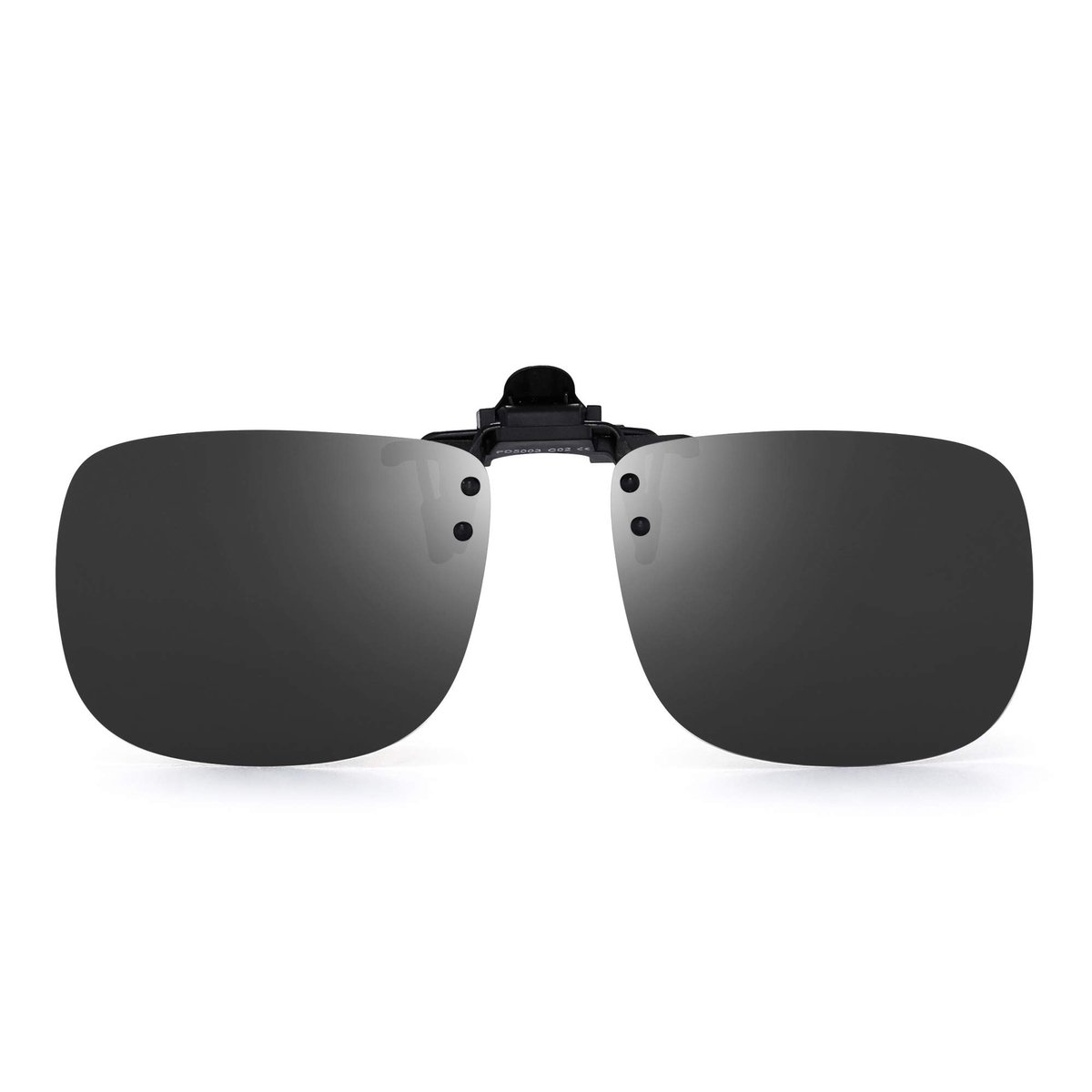 Omgoods - Gepolariseerde Zonnebril Clip voor Brillen met Frameless Lenzen