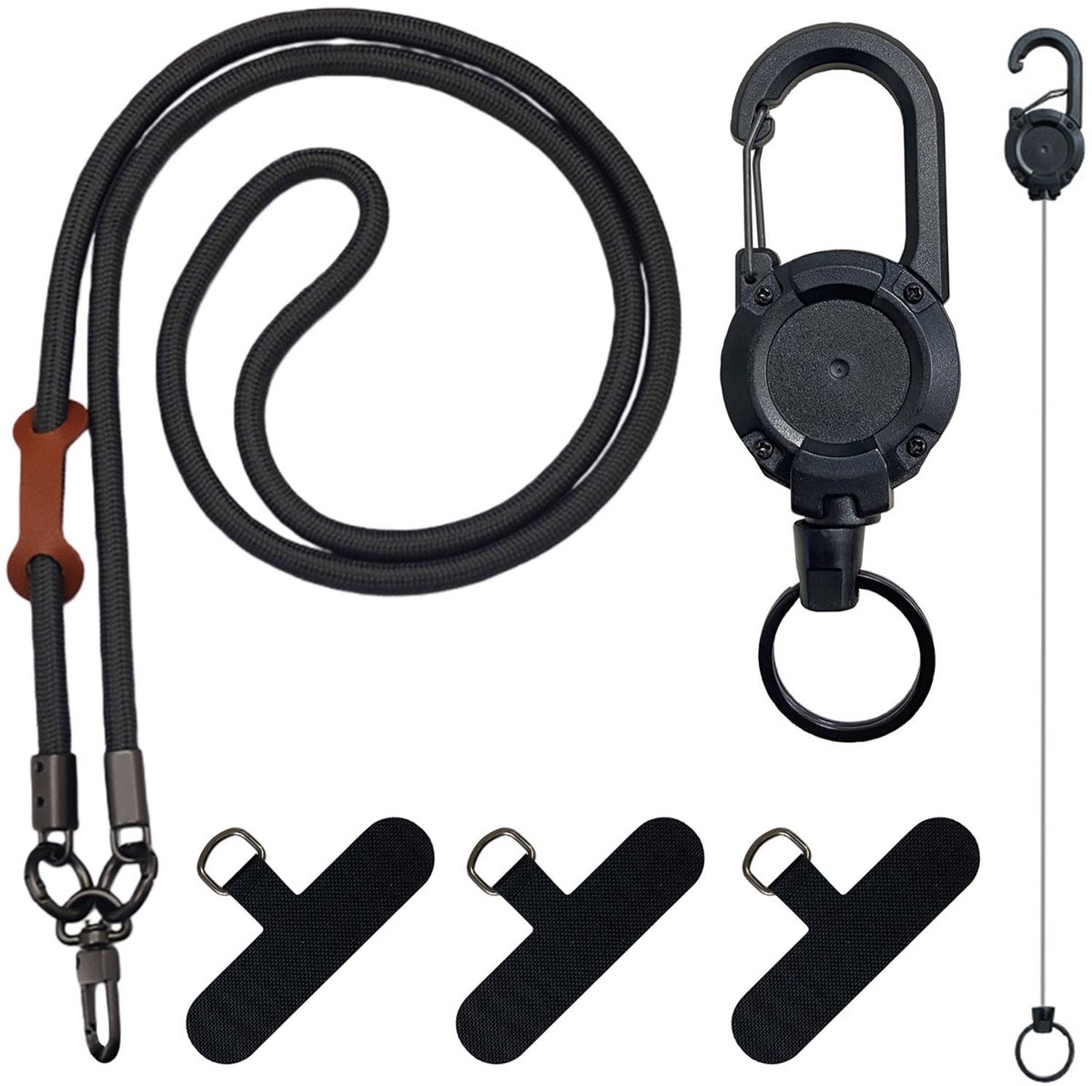 Omgoods - Draadloze Telefoon Lanyard met Retractable Bevestiging