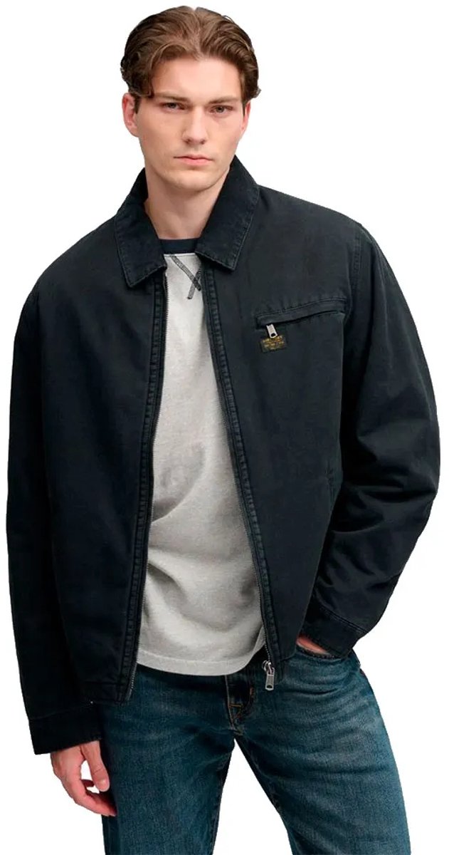 Superdry Workwear Ranch Jas XL Man Zwart