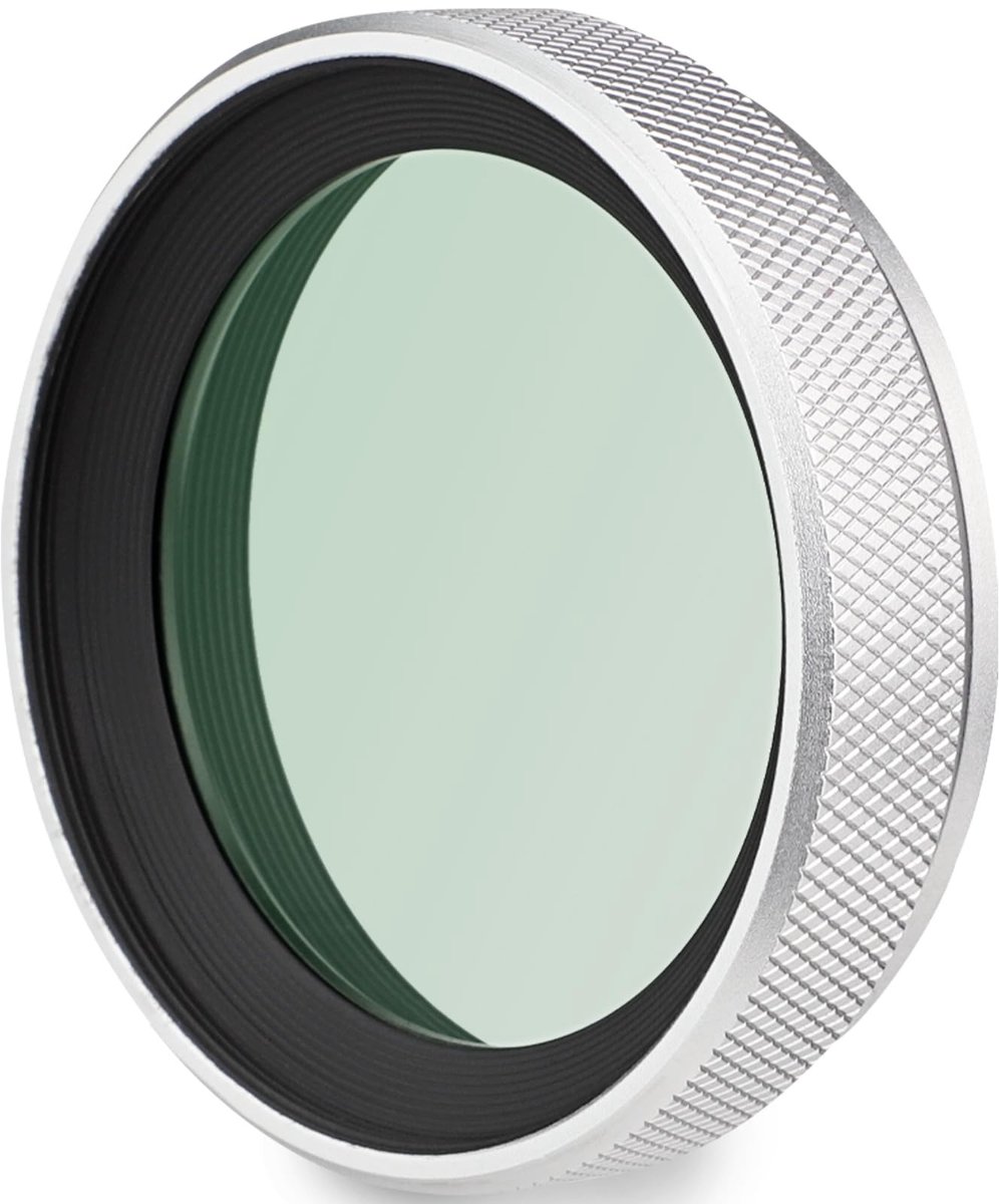 SolidKeus - 2-in-1 Lens Hood en UV Filter voor Fujifilm X100V Camera