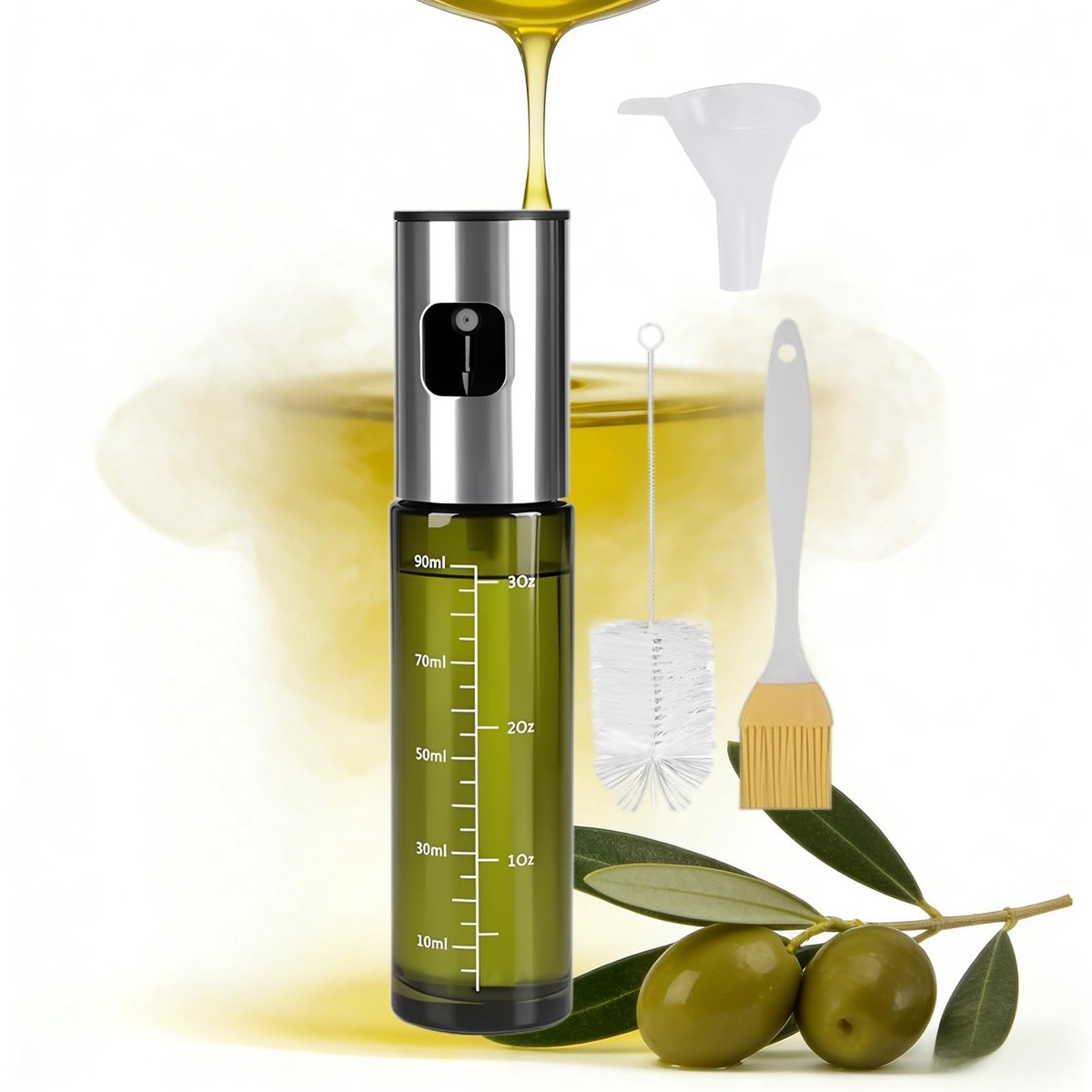 SolidKeus - Olie Sprayer voor Koken, 100ml Sprayfles