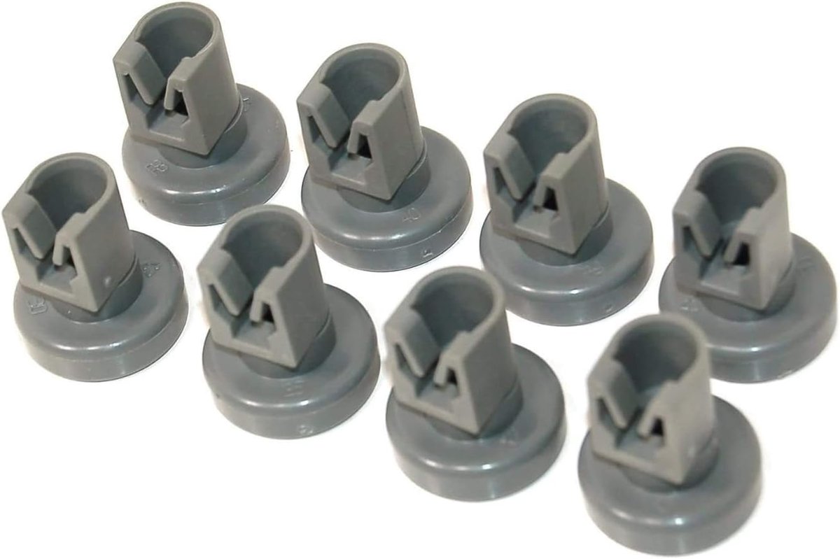 Set met 8 wielen voor bovenkorf vaatwasser Rex – compatibel met Electrolux