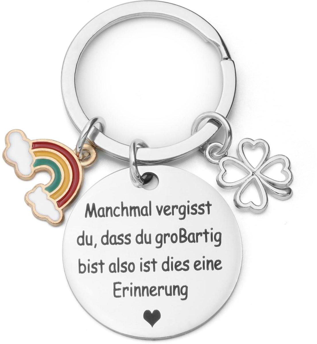 SolidKeus - Inspirerende Sleutelhanger voor Vrouwen