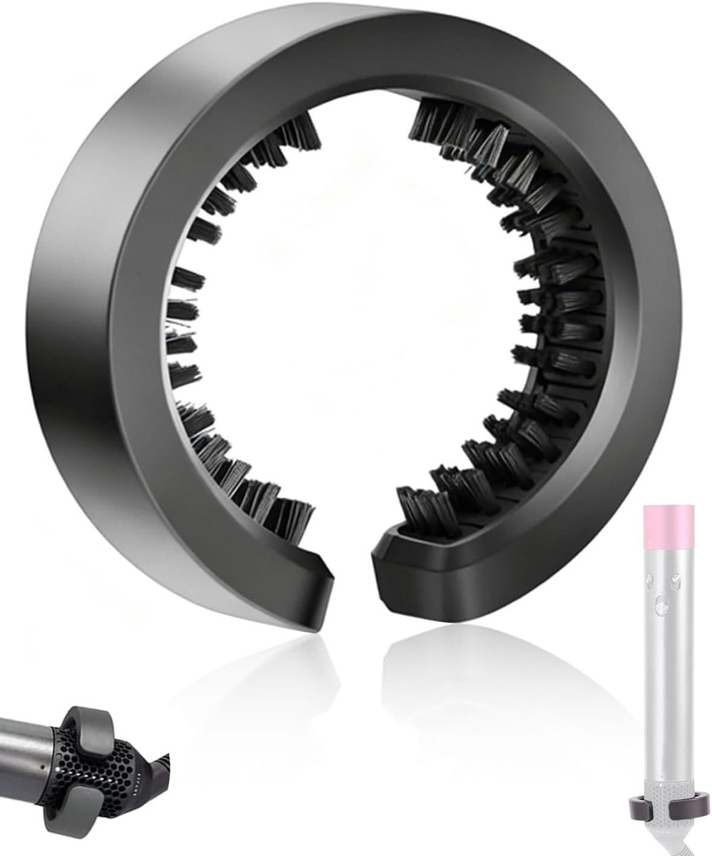 HS01 reinigingsborstel voor haardroger, krulborstel, Airwrap originele accessoires, deel 969760-01 (zilver)