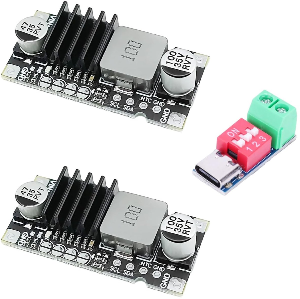 SolidKeus - Lithium Batterij Oplaadmodule 1S tot 4S
