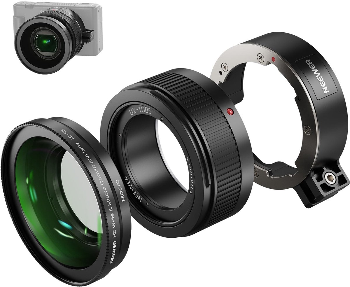 SolidKeus - 2-in-1 HD 18mm Groothoek- en Macro Lens voor Camera's