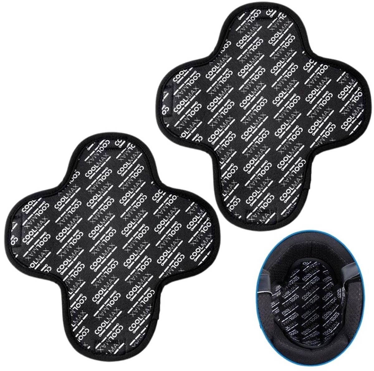 SolidKeus - Vervangende Fietshelm Pads, Set van 2
