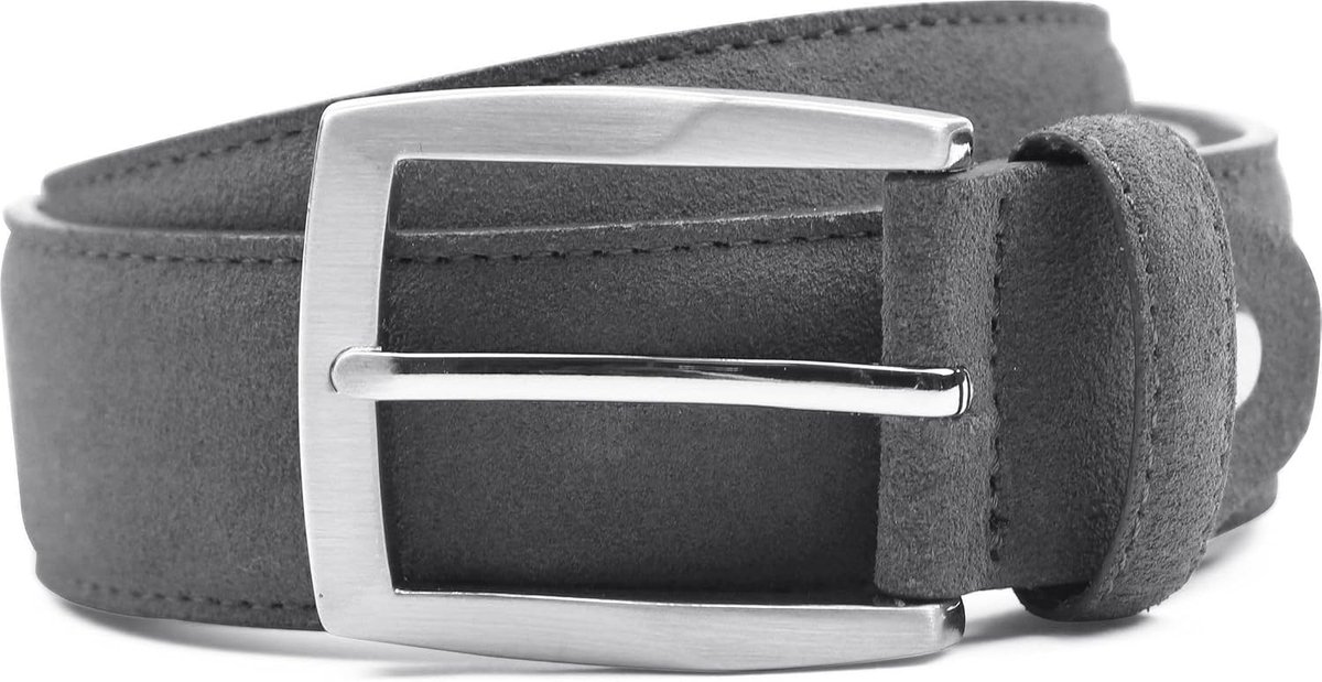Leren riem suède - heren - kleding
