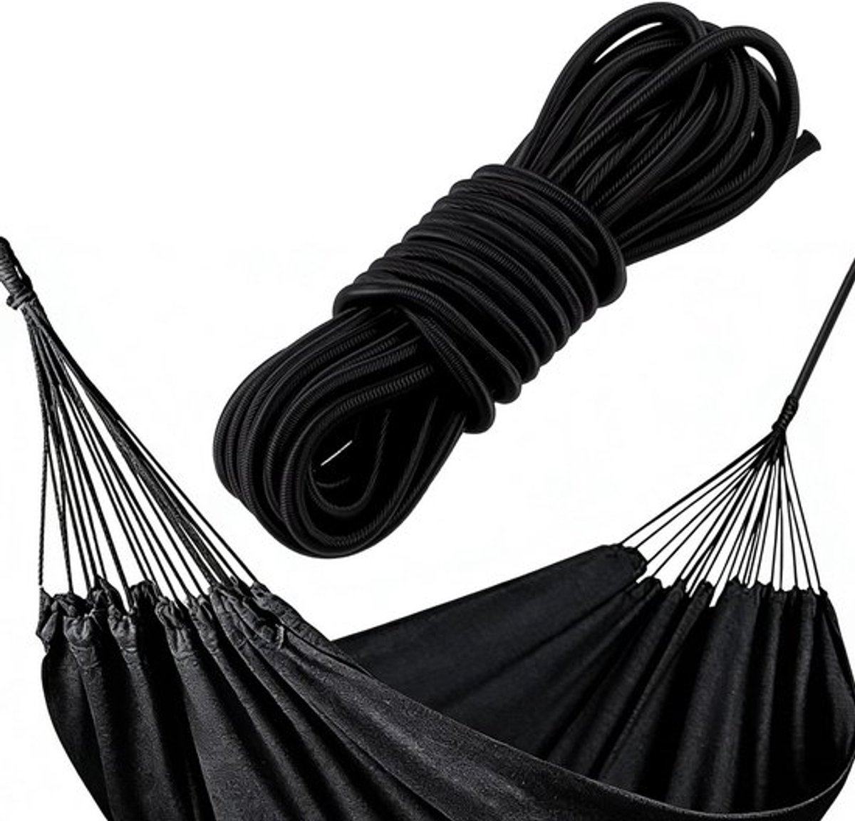 Rubberen Touw 6 mm x 15 m - Elastisch Koord - Weerbestendig - Draagvermogen - Hoogwaardige Materialen - Rekbaarheid tot 80%