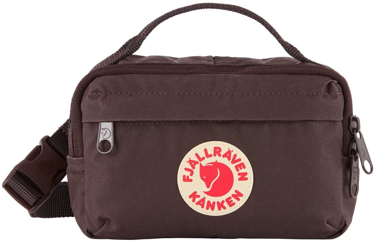 Fjällräven gordeltas schoudertas Kånken Hip Pack Black Oak donkerbruin