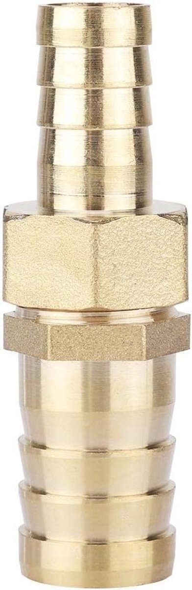 Verloopbus met weerhaken, messing buisschroefverbinding, binnendraad, verloopadapter, buisschroefverbindingsadapter (14-19 mm)