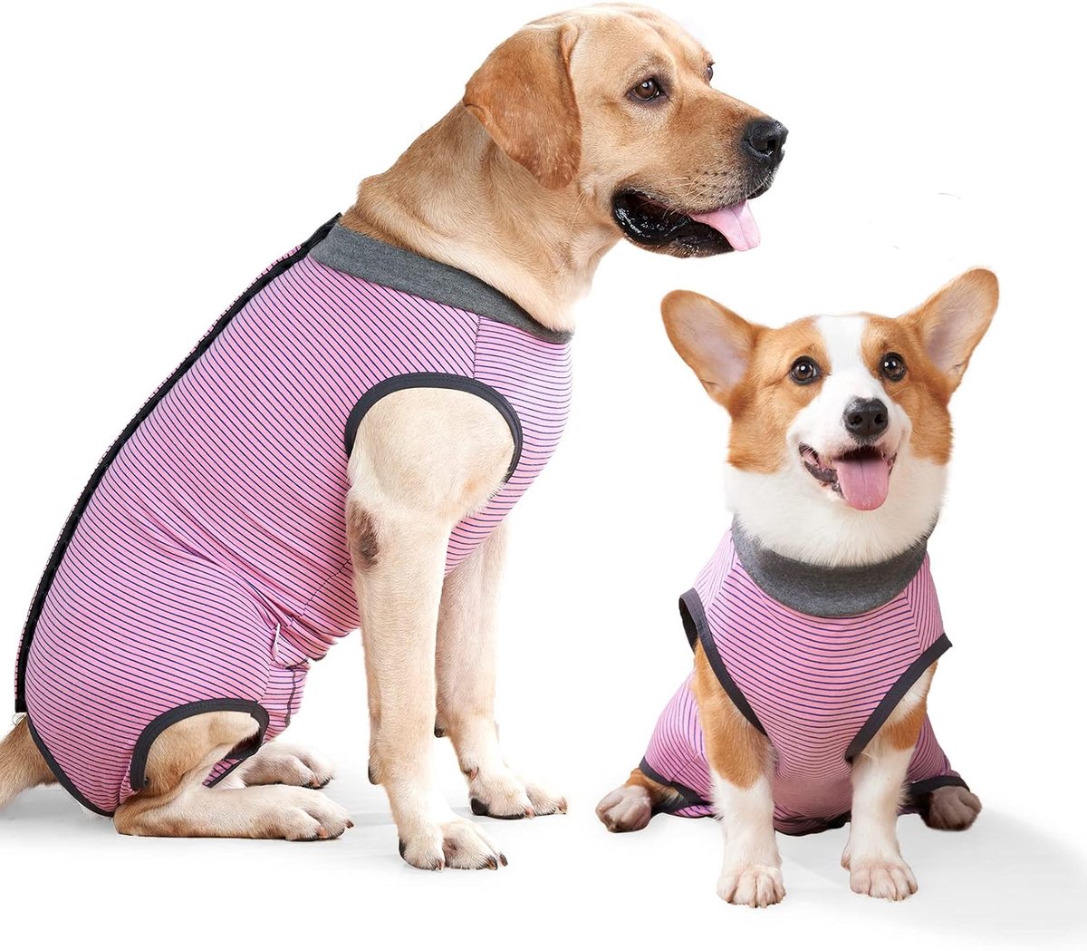Hond Herstel Pak Neutere Onesie Ademende Chirurgische Abdominale Wonden En Huidbeschermer Anti likken Cone E kraag Alternatief Na Chirurgie slijtage