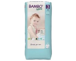 Bambo Nature Babyluier midi 3 4-8kg (52 stuks)