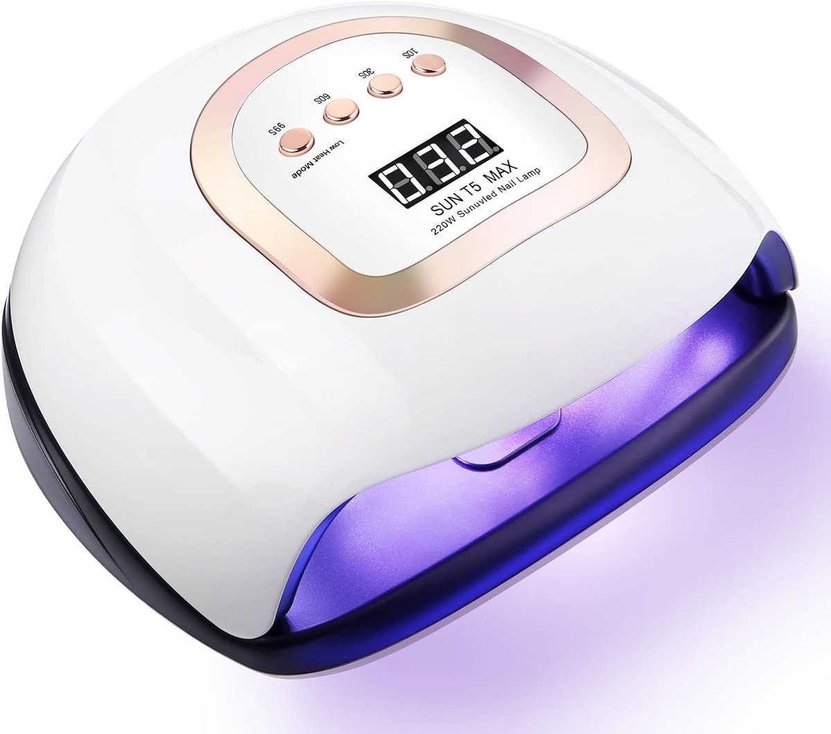 Nageldroger - Wit - 220 W - Professionele UV/LED Lamp met Infraroodsensor - Voor Thuisgebruik