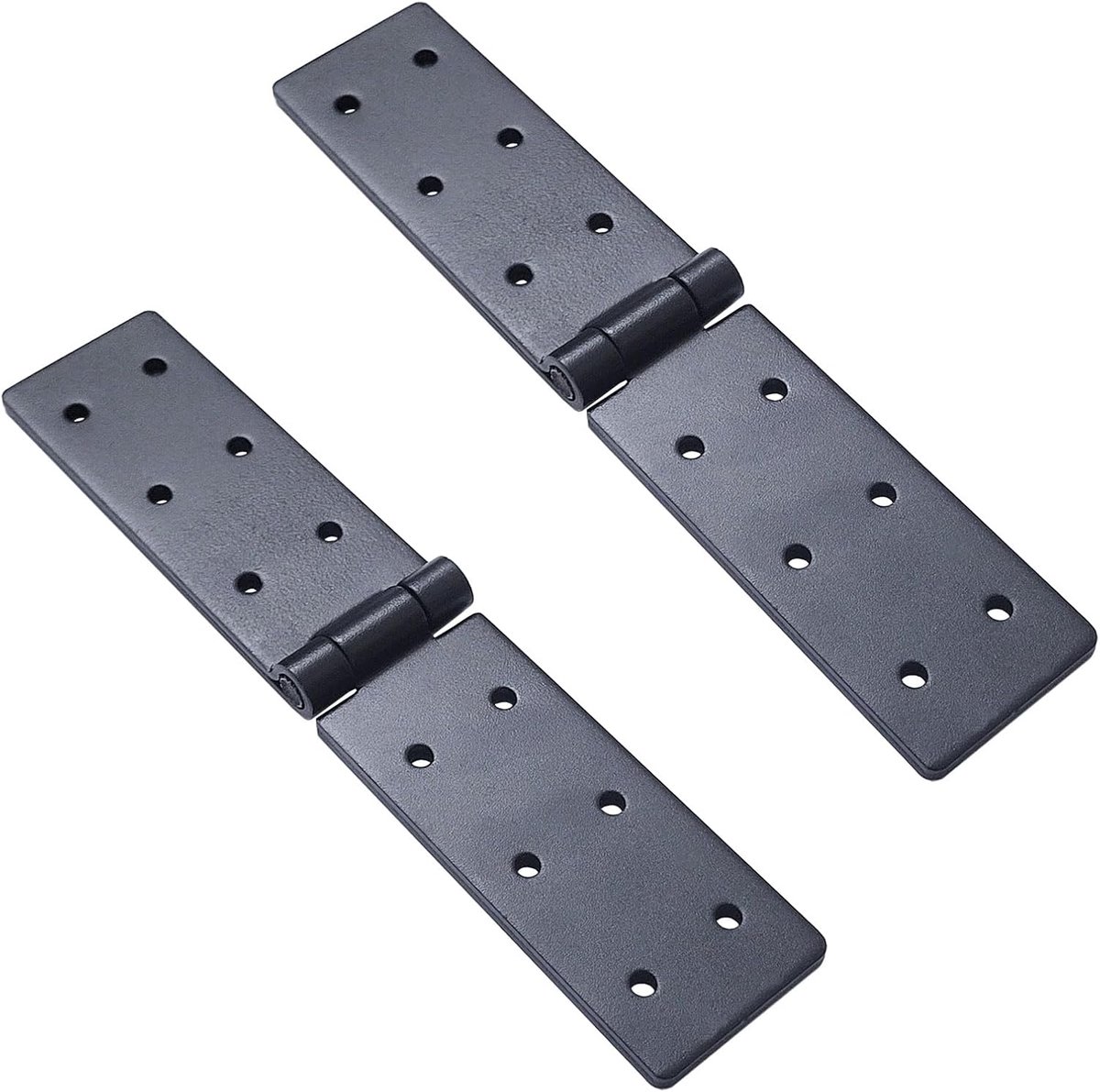 Deur scharnieren verstelbaar 4,5mm - zwart - heavy duty - ideaal voor houten hekken - ShopVlot