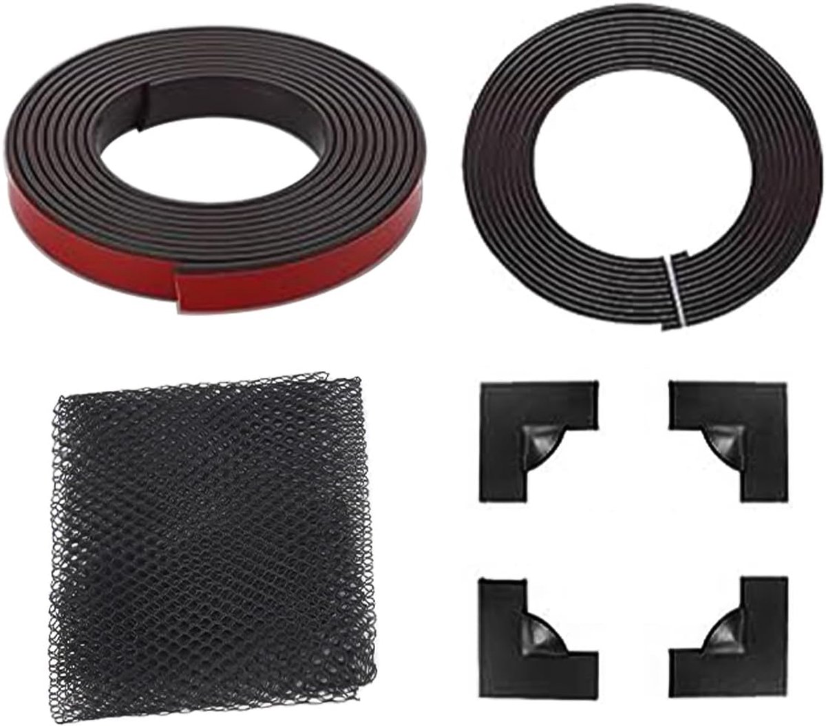 SnelShoppen - Magnetisch Vistuig Anti-Jump Net Deksel 7.8-Inch DIY Gaas Scherm Aquarium Dekking, Veiligheidsnet voor Vissen en Reptielen