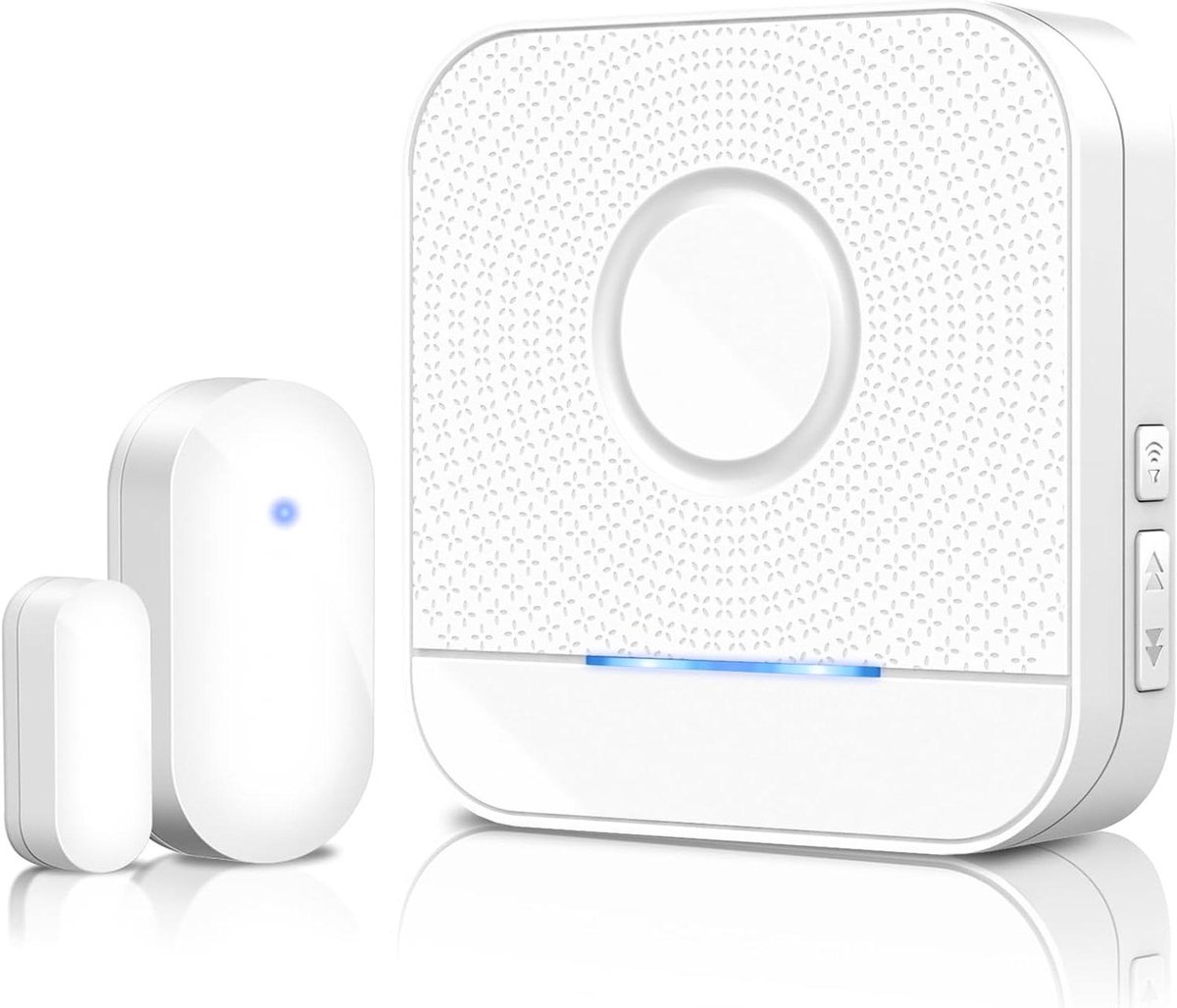 Deur raam sensor - Alarm systeem - Huis beveiligen - 182M bereik - 52 beltonen - Wit