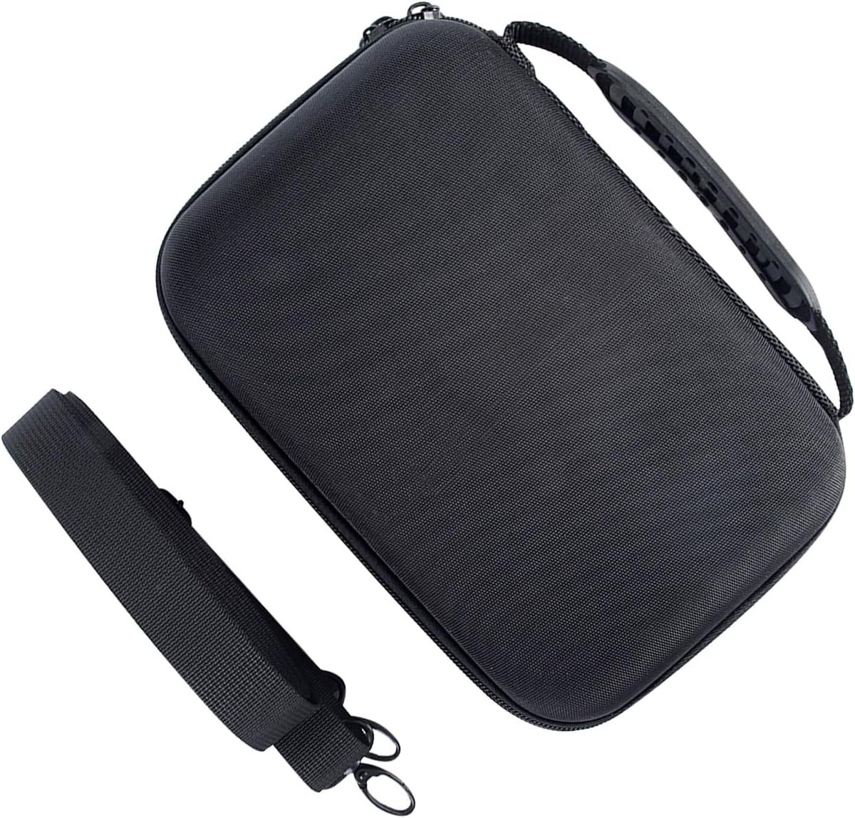 Draagbare Hardcase voor Draadloze Bluetooth Speaker, Beschermende Reisopslag, Zwart Design 2