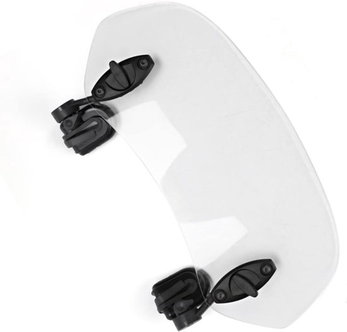 Verstelbare Clip-on Windscherm voor Motoren - Accessoires voor Optimale Bescherming en Comfort tijdens het Rijden