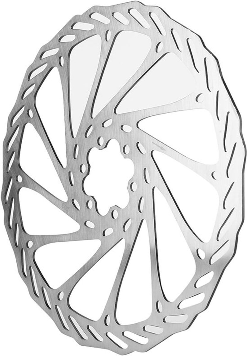 Remschijf voor fietsen - 203 mm anti-deformatie remschijf voor racefietsen en mountainbikes, geschikt voor schijfremmen