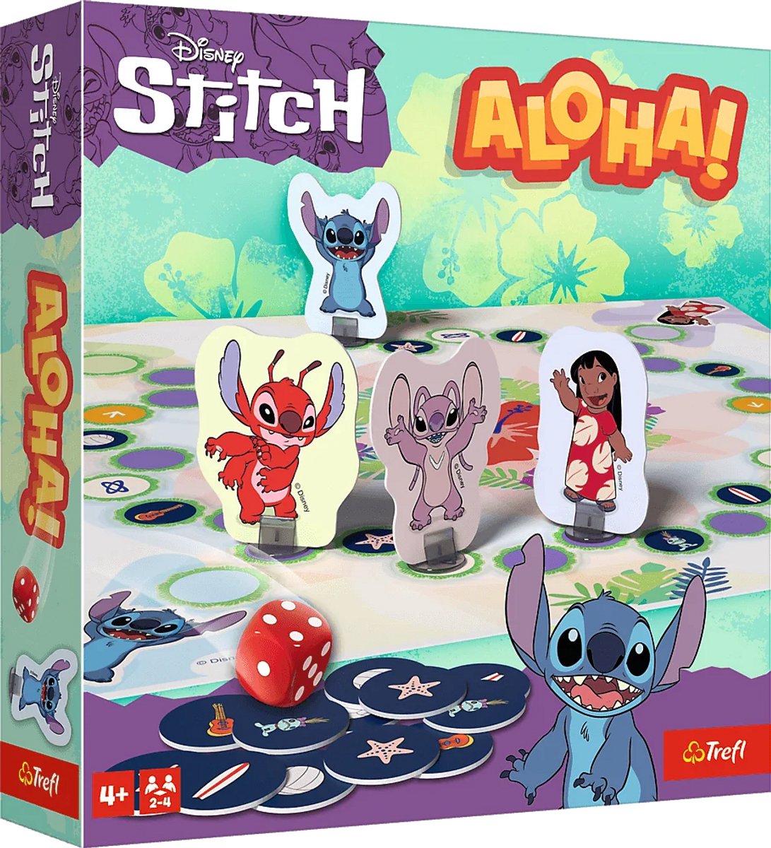 Lilo & Stitch Aloha! Familiespel Trefl 02657
