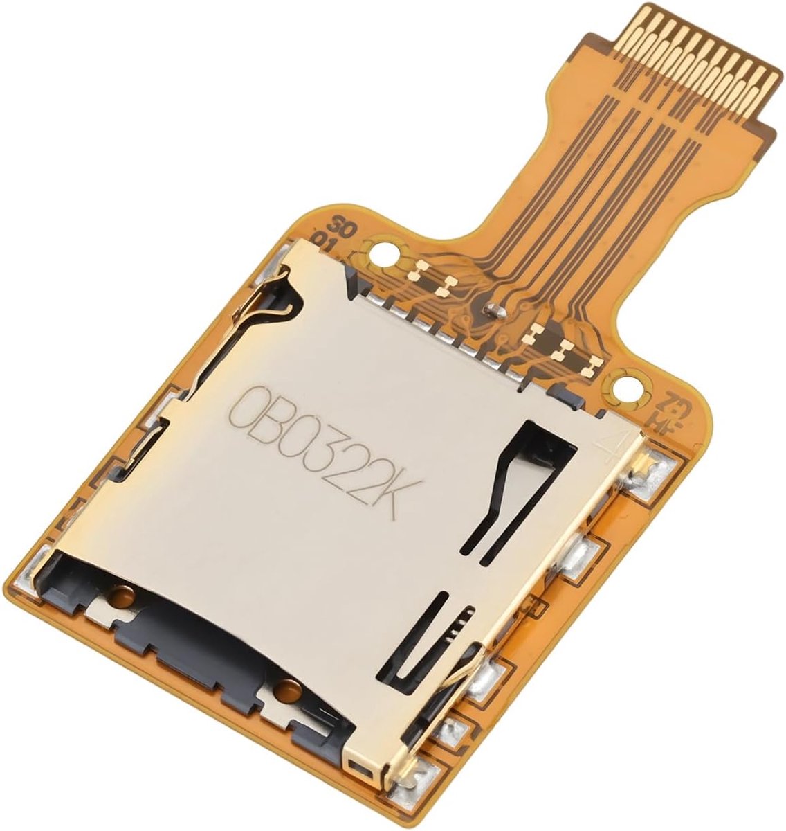 SnelShoppen - Micro SD Kaart Lezer Houder Slot Geschikt voor Nintendo New 3DS XL - Herstel Betrouwbare Gegevensverbinding - Duurzaam en Betrouwbaar -