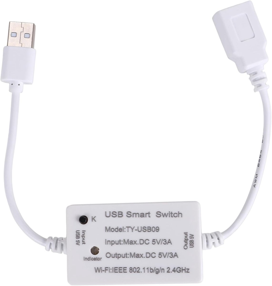 Slimme USB schakelaar - universele timer - zelfvergrendeling - eenvoudig te bedienen - ShopVlot