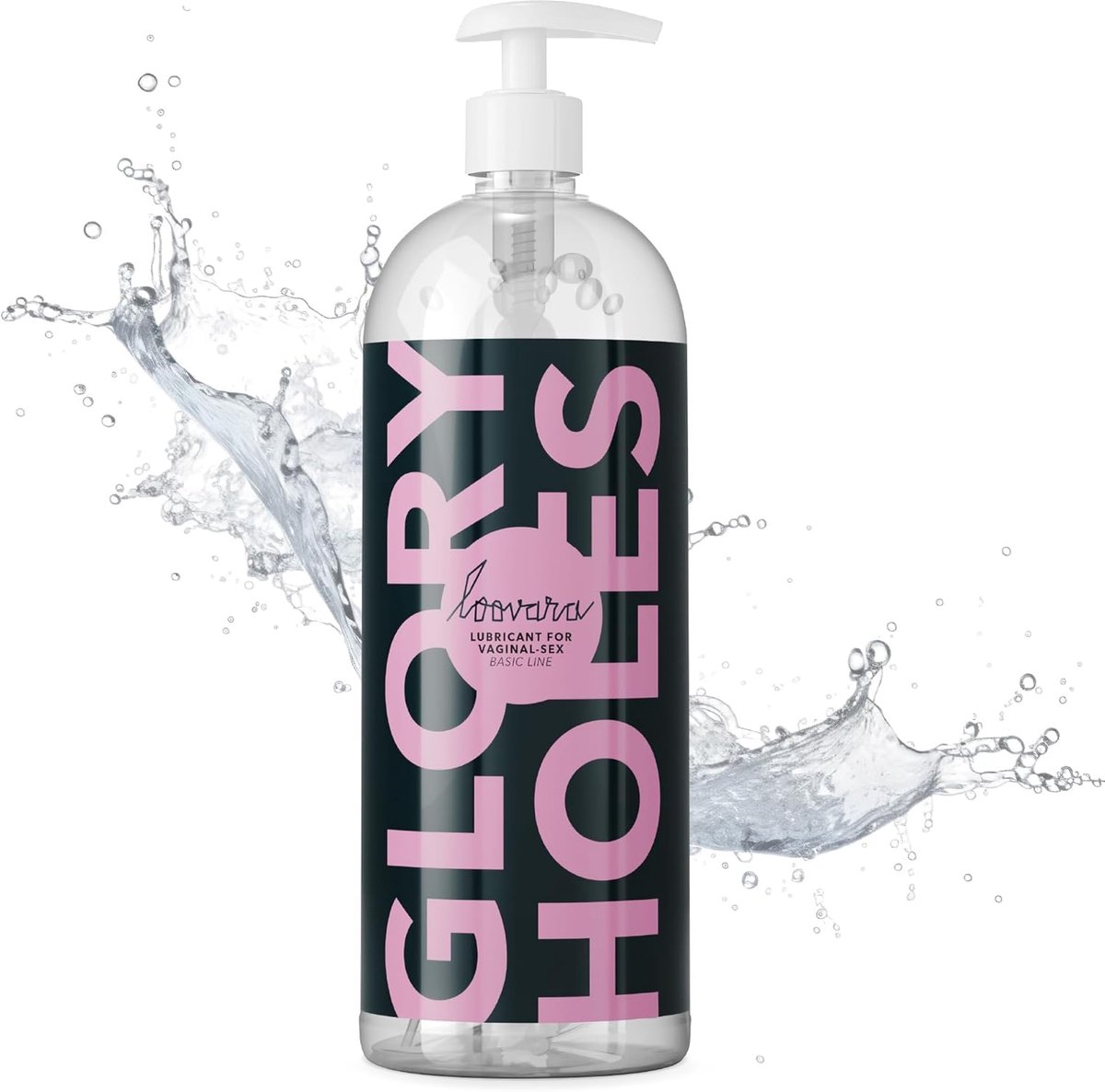 LOOVARA - Anale glijgel - Glory Holes 1000 ml - Op waterbasis - met panthenol - Veilig te gebruiken met condooms