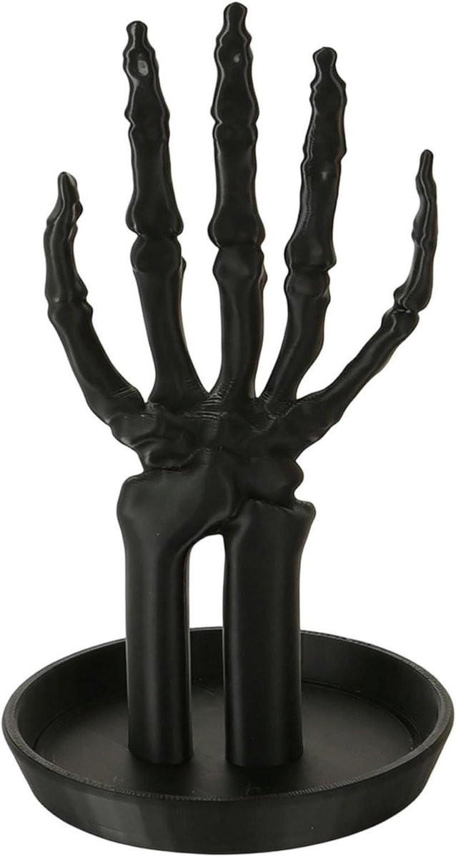 Skelet Hand Sieradenhouder - Ring Schaal Opbergplateau - Sieraden Organiseren - 3D Geprint Ontwerp