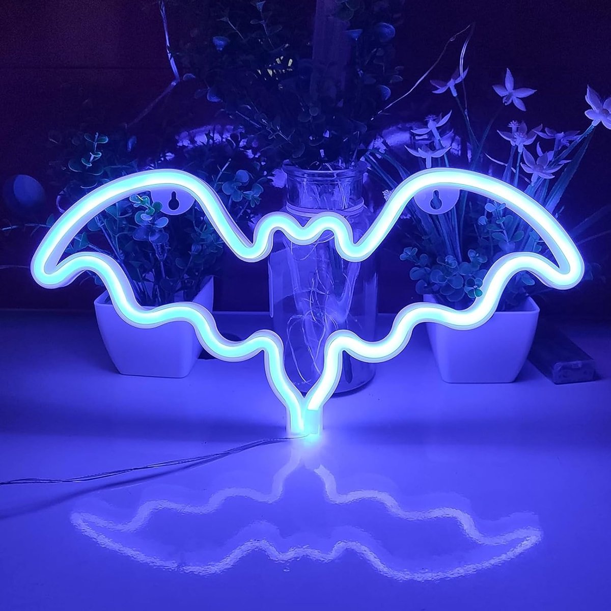 SnelShoppen - Bat Neon Sign LED Neon Bat Mouse Licht Halloween Neon Sign voor Wanddecoratie Feest, Bar, Kamer Decor, Kinderen Cadeau, Halloween Decora