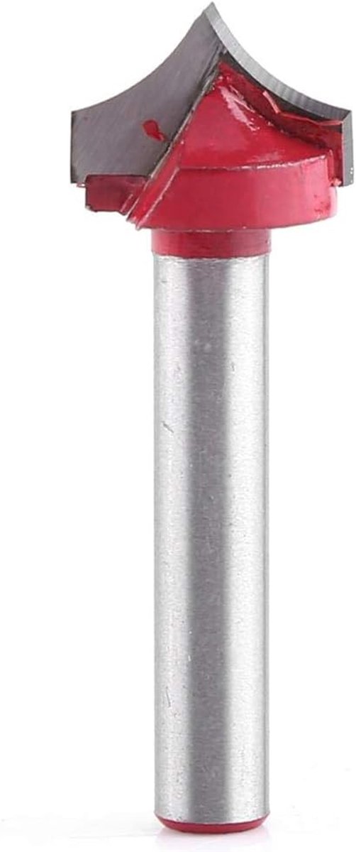 SnelShoppen - 6mm Frees Cutter 3D CNC Graveren V Groove Naaldpunt Houtbewerking Bit Snijdgereedschap (15MM)